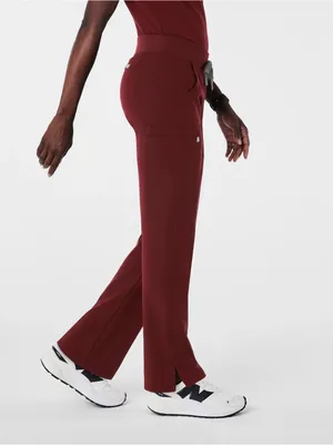 Figs FULL SET Burgundy Casma Scrub Top Kade Straight-Leg Scrub Pant FionLite thumbnail 3