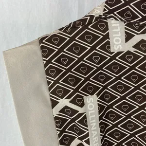 Sollinarry Women's Brown & Tan Print Short Sleeve Romper Shorts S NEW thumbnail 4