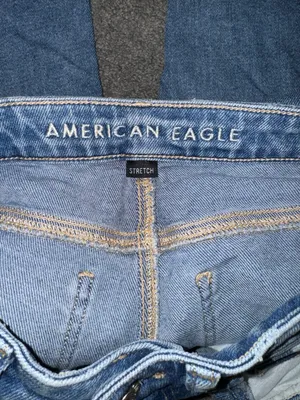 American Eagle Mom Straight Jeans 4Short thumbnail 3