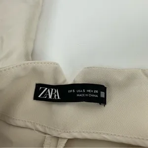 Zara Light Beige Women's Trousers thumbnail 4