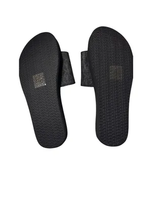 Michael Kors Logo Print Slide Sandals Size 7 New Without Tag thumbnail 9