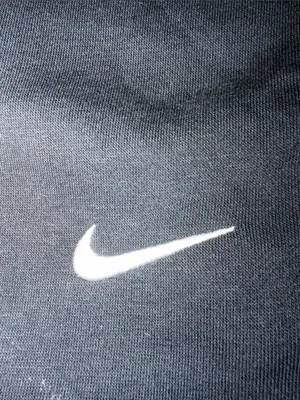 Nike Black Fleece Jogger Sweatpants Swoosh Logo Athletic Lounge Pants thumbnail 2