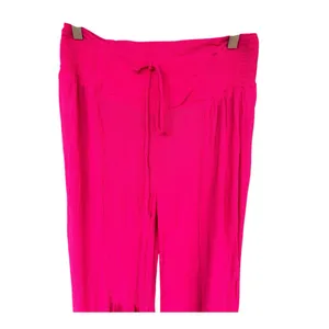 Hot pink bell bottoms hippie boho pants Medium thumbnail 6