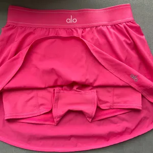 Alo Yoga Match Point Tennis Skirt Pink Fuchsia M thumbnail 5