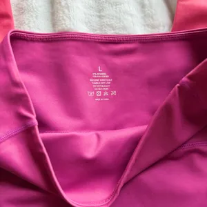 Maven Thread Inspire Ombre Leggings High Waist Pink Purple Size L thumbnail 11