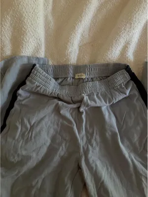Brandy Melville Women's Blue and Grey Joggers-tracksuit thumbnail 2