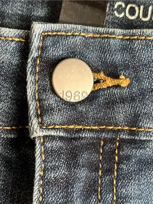 GAP 1969• Straight leg dark denim jeans• Sz 12 thumbnail 2