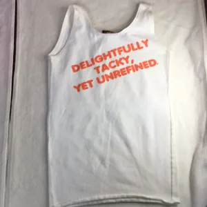 B43 Hooters Girl Worn Vintage Uniform Tank from Birmingham Alabama Size XSmall thumbnail 5
