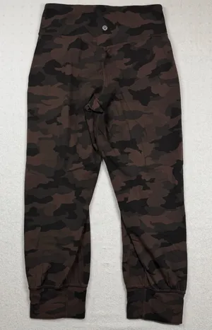 Lululemon Align Jogger Crop Size 6 Heritage 365 Camo Brown Earth Multi thumbnail 1