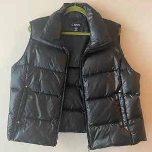 CHAPS Black Puffer Vest thumbnail 1