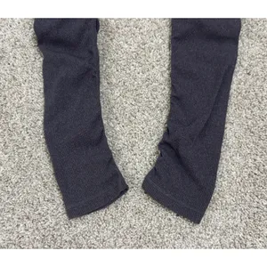 Alo Yoga Goddess Ribbed Leggings Black Charcoal Colorblock Size M thumbnail 6