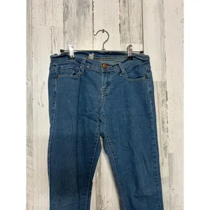 Blue skinny jeans thumbnail 3