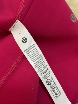 Lululemon Glow Up High Rise Tight 28” Leggings Passionate Pink Size 12 NWT thumbnail 7