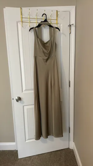 Birdy Grey Bridesmaid Dress Moss Green size small thumbnail 3