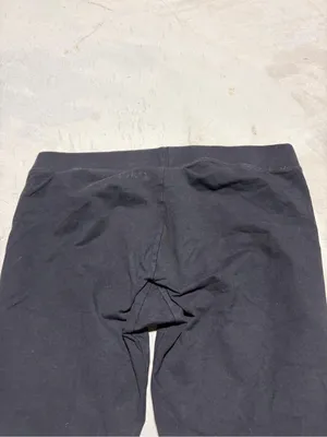 Pact Black Stretch capri Leggings large organic cotton thumbnail 6
