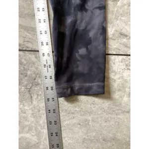Lululemon Align High Rise Crop 21 Diamond Dye Pitch Grey Graphite Grey Size 4 thumbnail 5