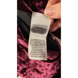 Victoria's Secret PINK REVERSIBLE SHERPA LINED JACKET SHERPA VELVET LARGE thumbnail 6