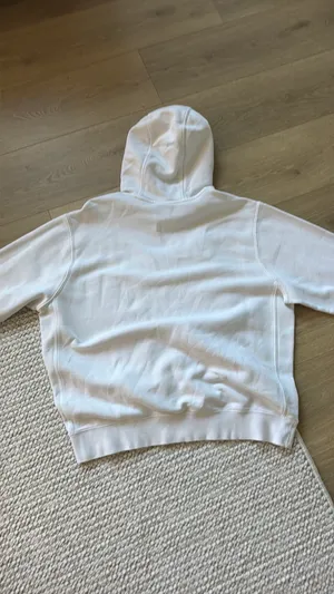 Nike Hoodie Sweatshirt White Swoosh thumbnail 2