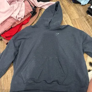 Navy Gymshark hoodie thumbnail 1