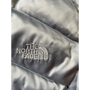 The North Face Womens Aconcagua 550-Fill Down Vest Metallic Silver Grey Medium thumbnail 4