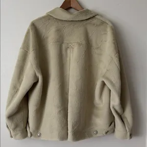 Free People S We the Free Cozy Swing Opal Jacket in Faux Fur thumbnail 9