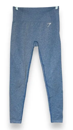 Gymshark Vital Seamless Legging‎ Ash Teal Compression Athletic Running Gym No Sz thumbnail 1