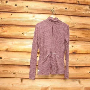 Lululemon &go Take-Off Long Sleeve Top Heathered Bordeaux Drama thumbnail 7