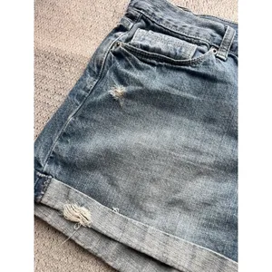 Levi's Jeans Shorts Juniors Size‎ 9 Distressed Cuffed Cotton Blue Denim thumbnail 3