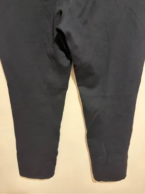 Quince Ultra-Stretch Ponte Straight Leg 4-Pocket Pull-On Pants Black Size Large thumbnail 10