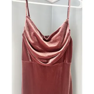 Reverly Skye Velvet Dusty Rose‎ Dress Size 4 thumbnail 2