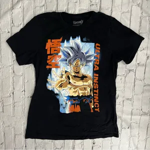 Dragonball Z Super T-Shirt Womens Large Short Sleeve Anime Japanese Comic Tee thumbnail 1