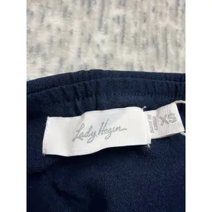Lady Hagen Womens 7 Inch Tummy Control‎ Golf Shorts Dark Navy WGH14401 XS NEW thumbnail 4