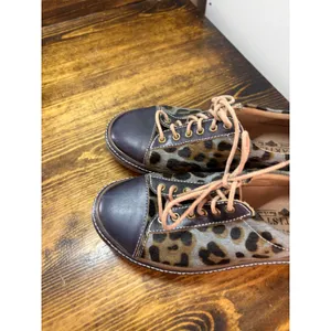 Spring Step‎ La'Artiste Calf Hair Animal Print Sneakers Size 5 (Size 5) thumbnail 3