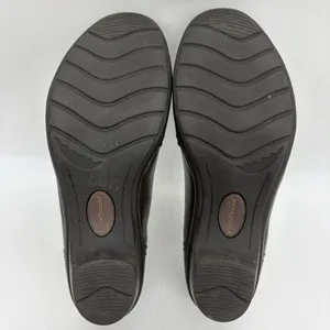 Earth Origins Womens 10W Shoes Rosario Loafers‎ Brown Low-Heel Slip-On Comfort thumbnail 6