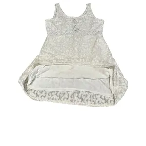 Free People Revolve Ivory Daisy Chain Medium Lace‎ Crochet Mini Dress #OP2-1 thumbnail 5