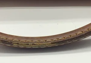 DOONEY & BOURKE black pebbled leather vintage tote bag serial number A42… thumbnail 7