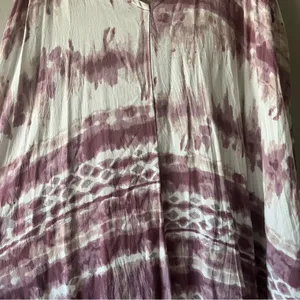 Lulus Yours Tule Mauve Tie-Dye Maxi Dress Size S/M thumbnail 3