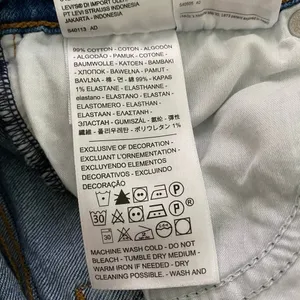 Levi's Wedgie Straight‎ Medium Wash 25 X 27 - Excellent thumbnail 13