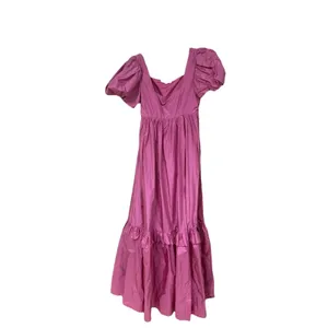 LoveShackFancy Silk Gown Doutzen Powder Pink Prom Maxi Dress $1225.00 Size 6 thumbnail 2