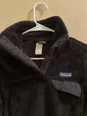 Patagonia Re-Tool Snap T Pullover Black Fleece Soft Warm Pockets Women’s XS thumbnail 6
