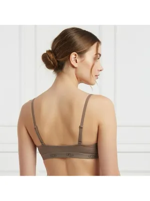UGG Francis Bralette Taupe Brown Size L NWT Wireless Soft thumbnail 2