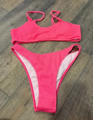 pink bikini set thumbnail 1