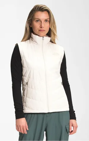 The North Face Women’s Tamburello Quilted Puffer Vest Embroidered Logo Hiking thumbnail 1