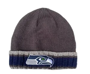 NFL Seattle Seahawks Grey Knit Beanie thumbnail 1