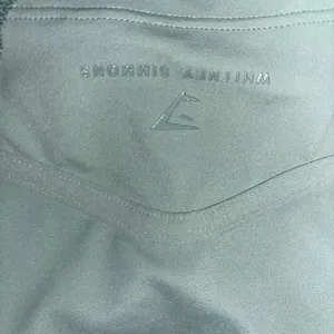Gymshark Whitney Simmons Green Leaf Longline Sports Bra thumbnail 3