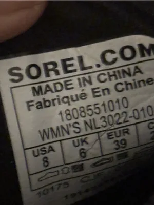 Sorel black wedge Chelsea ankle boots in very good preowned condition. thumbnail 7
