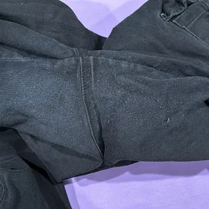 Refuge Black Cargo Joggers thumbnail 4
