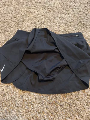Nike Women’s Black & Gray Heather Tankini Top with Black Swim Skort thumbnail 12