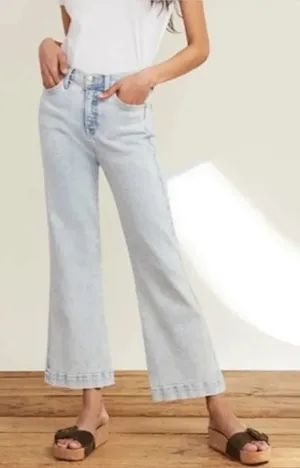 Veronica Beard Carson Ankle Flare Jeans in Everest thumbnail 1