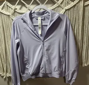lululemon athletica Lavender Full-Zip scuba windbreaker thumbnail 1